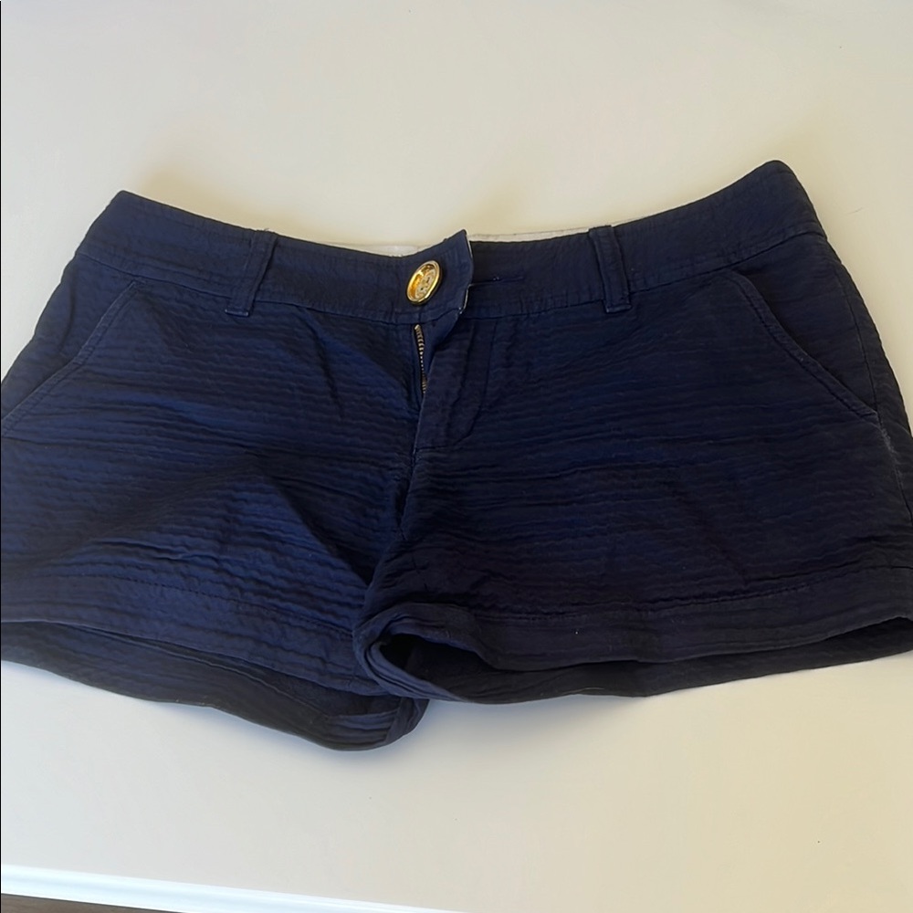Lilly Navy Blue Women's Shorts